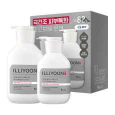 일리윤 바디로션 고보습 대용량 울트라 리페어 로션 528ml+350ml