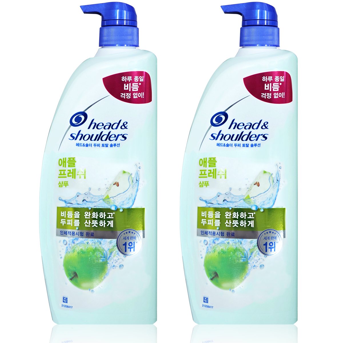 헤드앤숄더 샴푸 850ml 2개 가려운두피 비듬 청소년 초등학생 사춘기 정수리냄새 두피