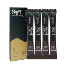 씨드비 물염색 시즌2 프리미엄 씨비드 새치 커버 수작 시드비 미디엄브라운 1박스