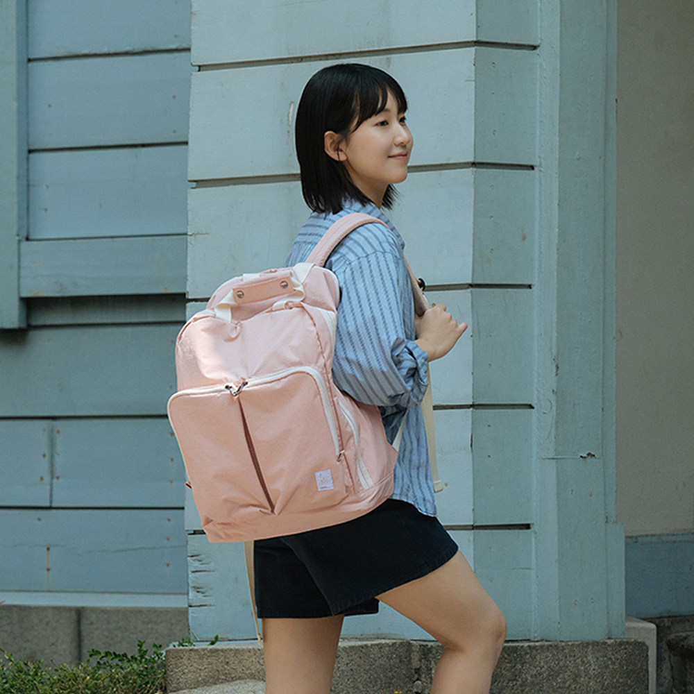 [아이띵소] 젯셋 트렁크 백팩-여행용 클램쉘 노트북