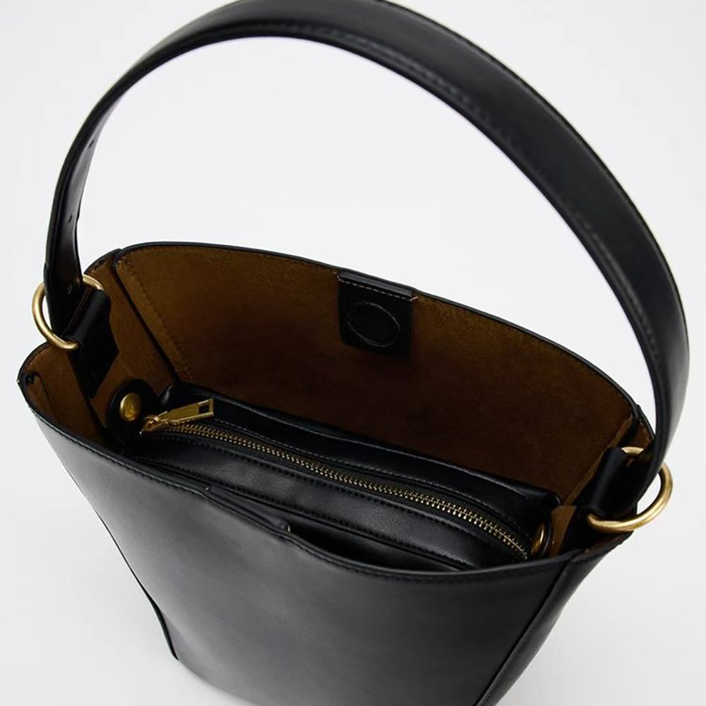 자라ZARA여성가방 최화정버킷백 토트백 숄더백2종컬러 블랙 버건디