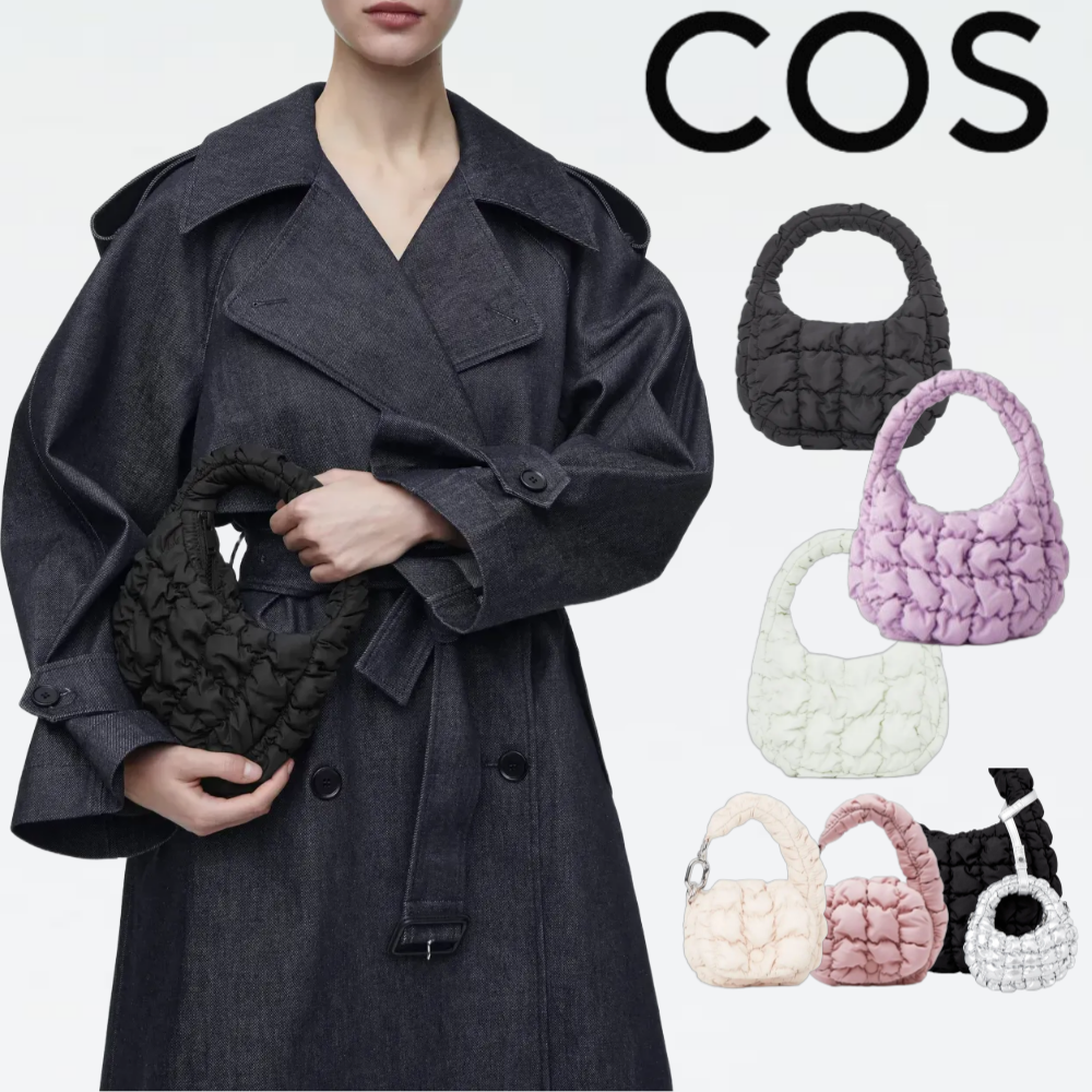 [국내오늘출고]코스 COS 퀼티드 미니백 구름백 오버사이즈 초미니마이크로 식빵 보부상