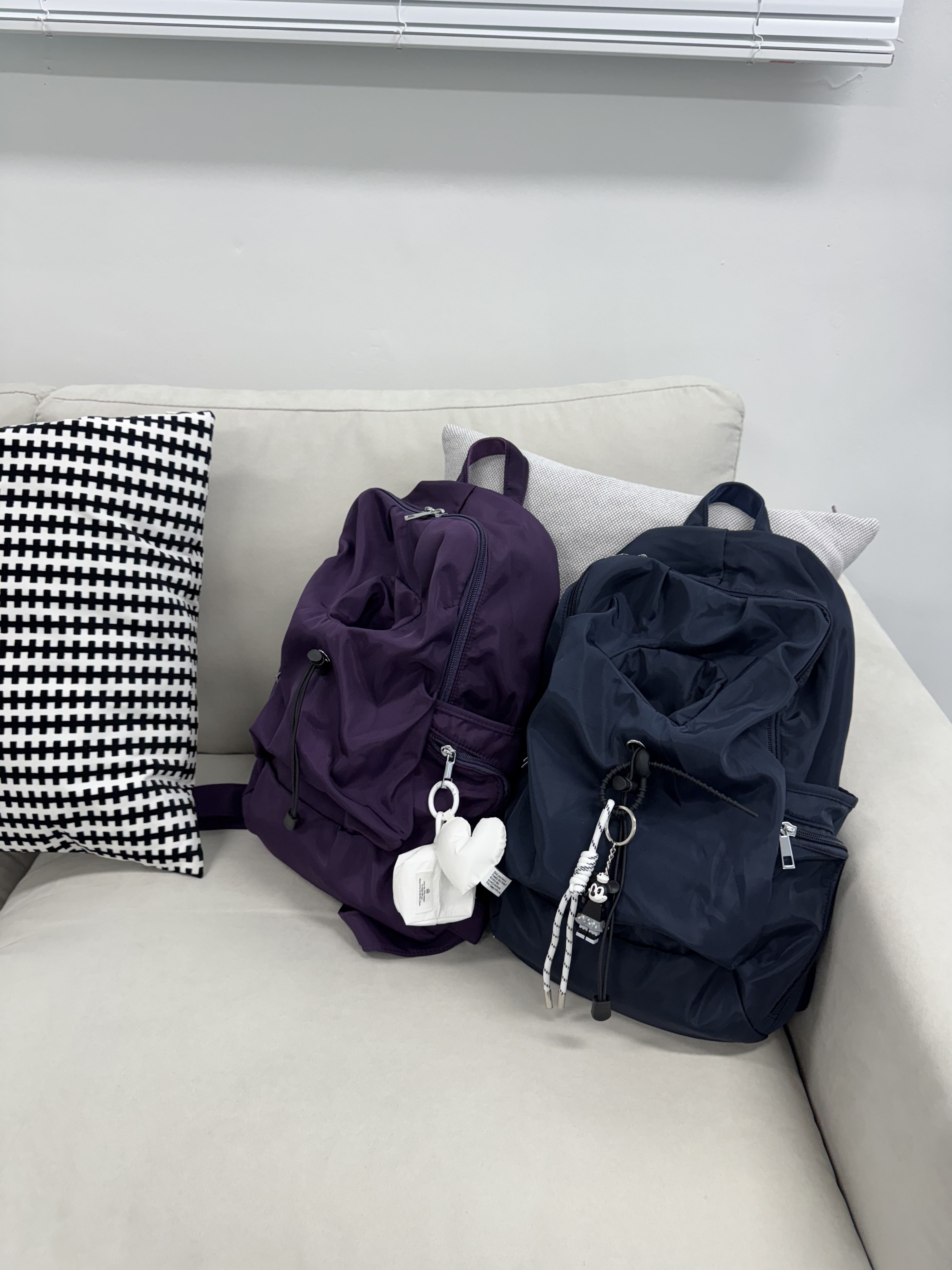 다메르 포코노 텀블러백팩 S,L사이즈 가벼운 나일론백팩 여행가방 여자 데일리가방