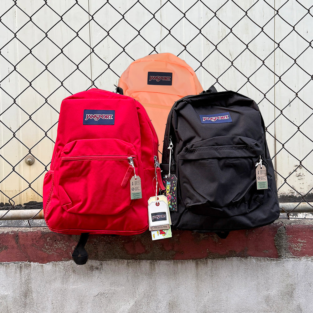 잔스포츠 백팩 책가방 크로스타운 슈퍼브레이크 초등 중고등학생 학원 여행 소풍가방 블랙 레드