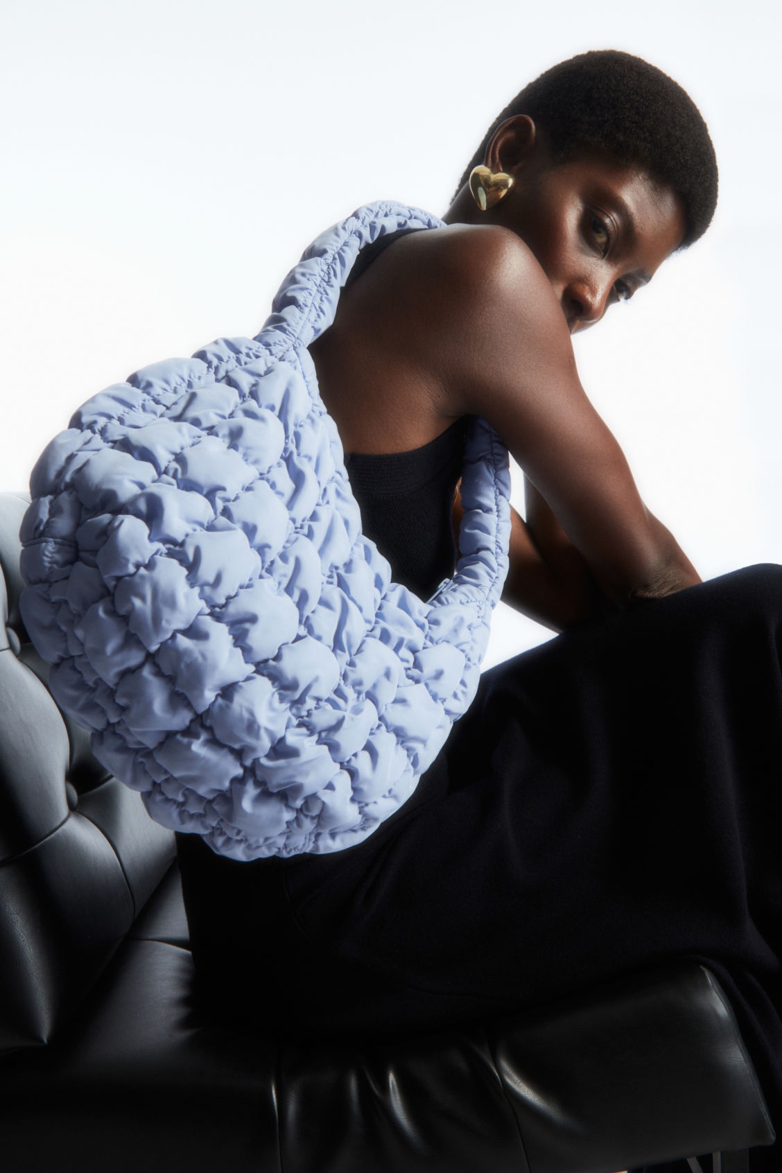 국내당일발송 코스 COS 퀼티드 미니백 퀼팅백 구름백 마이크로 가방 오버사이즈