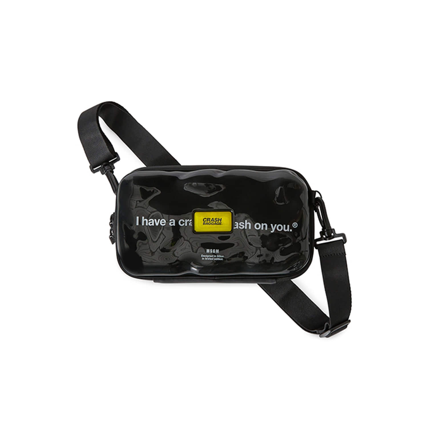 [MSGM X CRASH BAGGAGE] 크래쉬배기지 MSGM 미니 아이콘 블랙 CBG-2SAC403-99