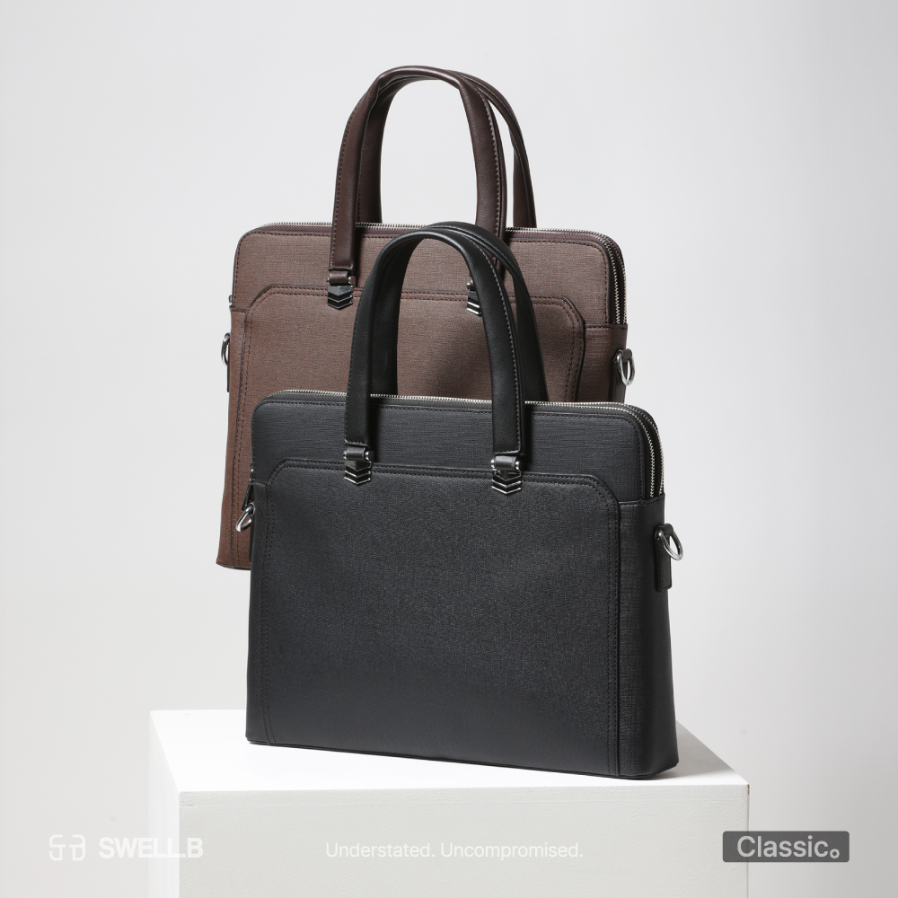 스웰덤 남자 가죽 서류가방 사피아노 6종 브리프케이스 노트북 사무용 직장인 정장 가방