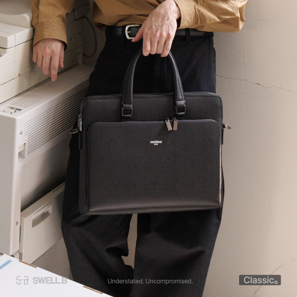 스웰덤 남자 가죽 서류가방 사피아노 6종 브리프케이스 노트북 사무용 직장인 정장 가방