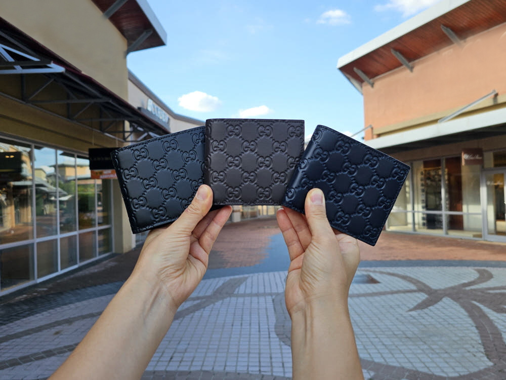 구찌 남성반지갑 마이크로시마 남자반지갑 명품지갑선물 260987 779836 여주아울렛