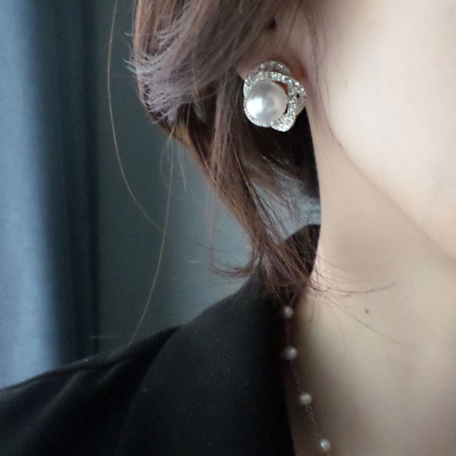 혼주귀걸이 한복 진주귀걸이 혼주 귀찌