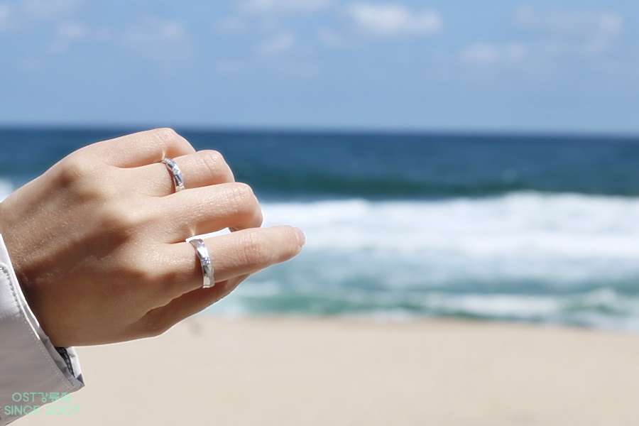 OST 커플링 끝없는사랑 925 실버 은 커플링 강릉점 당일출고