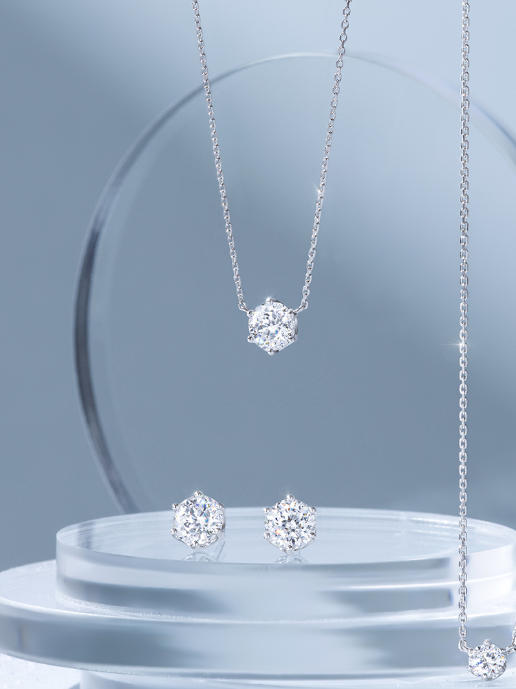 [N배송] 제이에스티나 WHITEMOND 3부 귀걸이 or 목걸이 택1