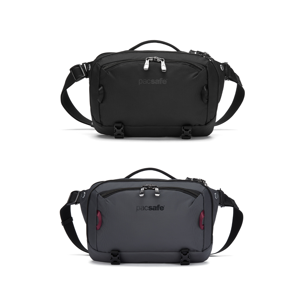 [슈퍼특가]팩세이프 EXP 12 슬링백 도난방지 소매치기방지 유럽여행가방 이중보안버클 RFID스캔차단 2컬러