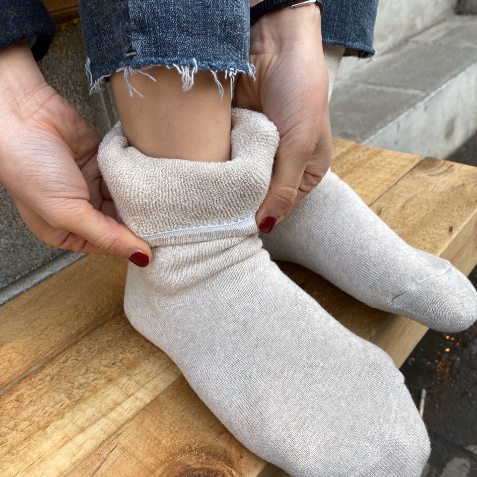 국산 따뜻한 통파일 기모 양말 무지 두꺼운 쿠션 방한 겨울양말