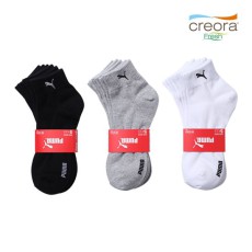 (10켤레) 푸마 빅사이즈 남성 여성 기능성 크레오라 스포츠 단목양말 10족번들