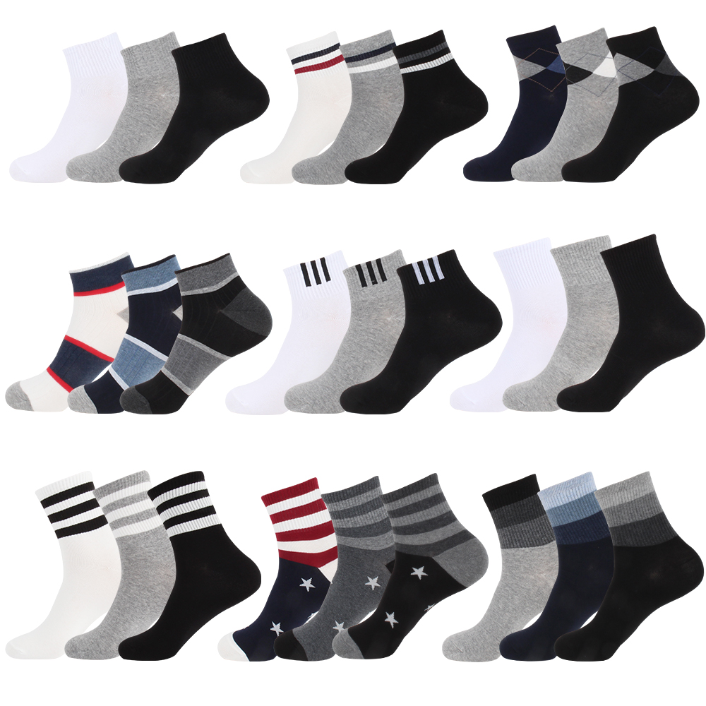 국산 10켤레 남자 단목 중목 장목 패션 정장 학생 면 양말