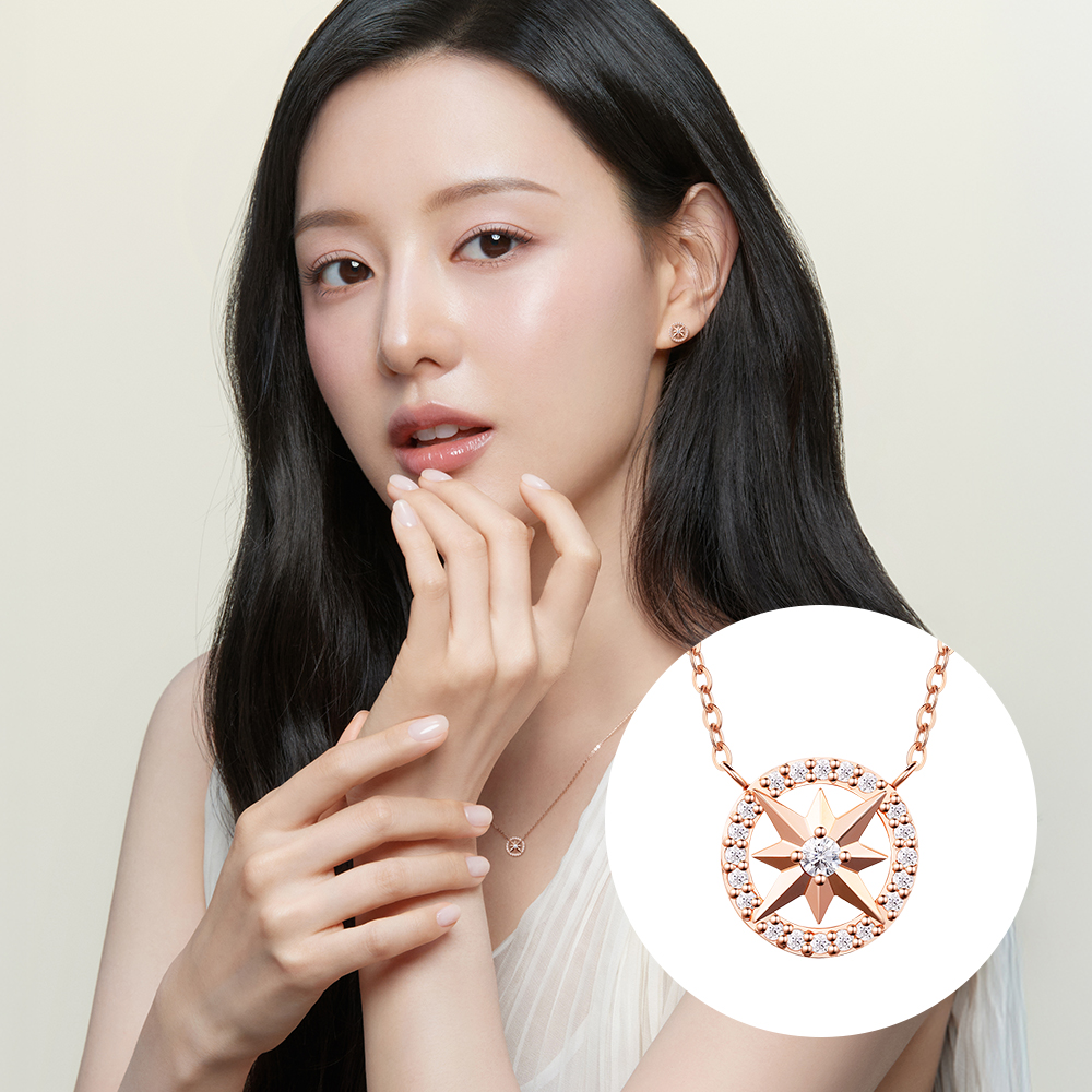 [슈퍼특가][스톤헨지] 폴라리스 14K 로즈골드 목걸이 SA24A16U N배송