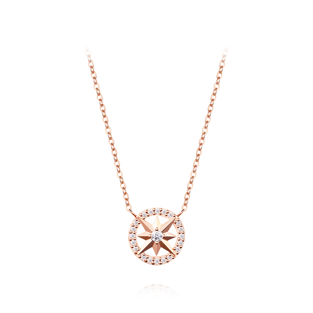 [슈퍼특가][스톤헨지] 폴라리스 14K 로즈골드 목걸이 SA24A16U N배송