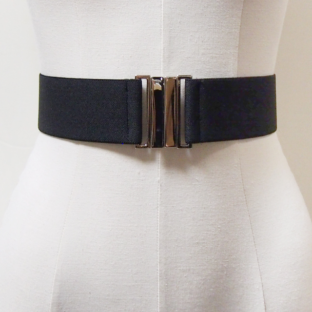 폭 5cm 패딩 스판 벨트 (골드/실버/밴딩벨트)