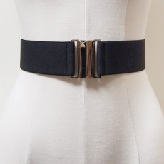 폭 5cm 패딩 스판 벨트 (골드/실버/밴딩벨트)