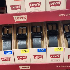 코스트코 지프 리바이스 남성 소가죽 캐쥬얼 벨트 허리띠