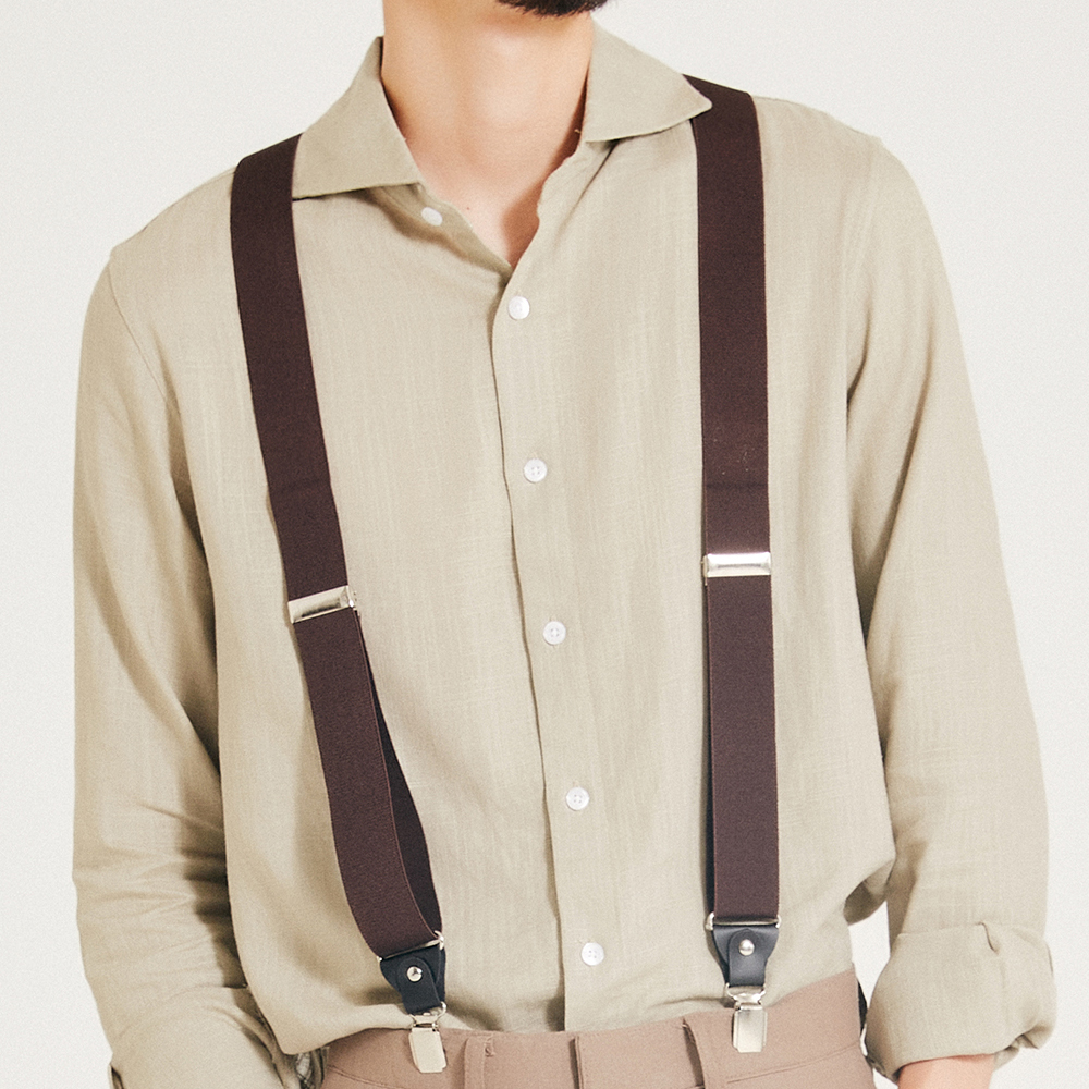 멜빵 남자 서스펜더 정장 웨딩촬영소품