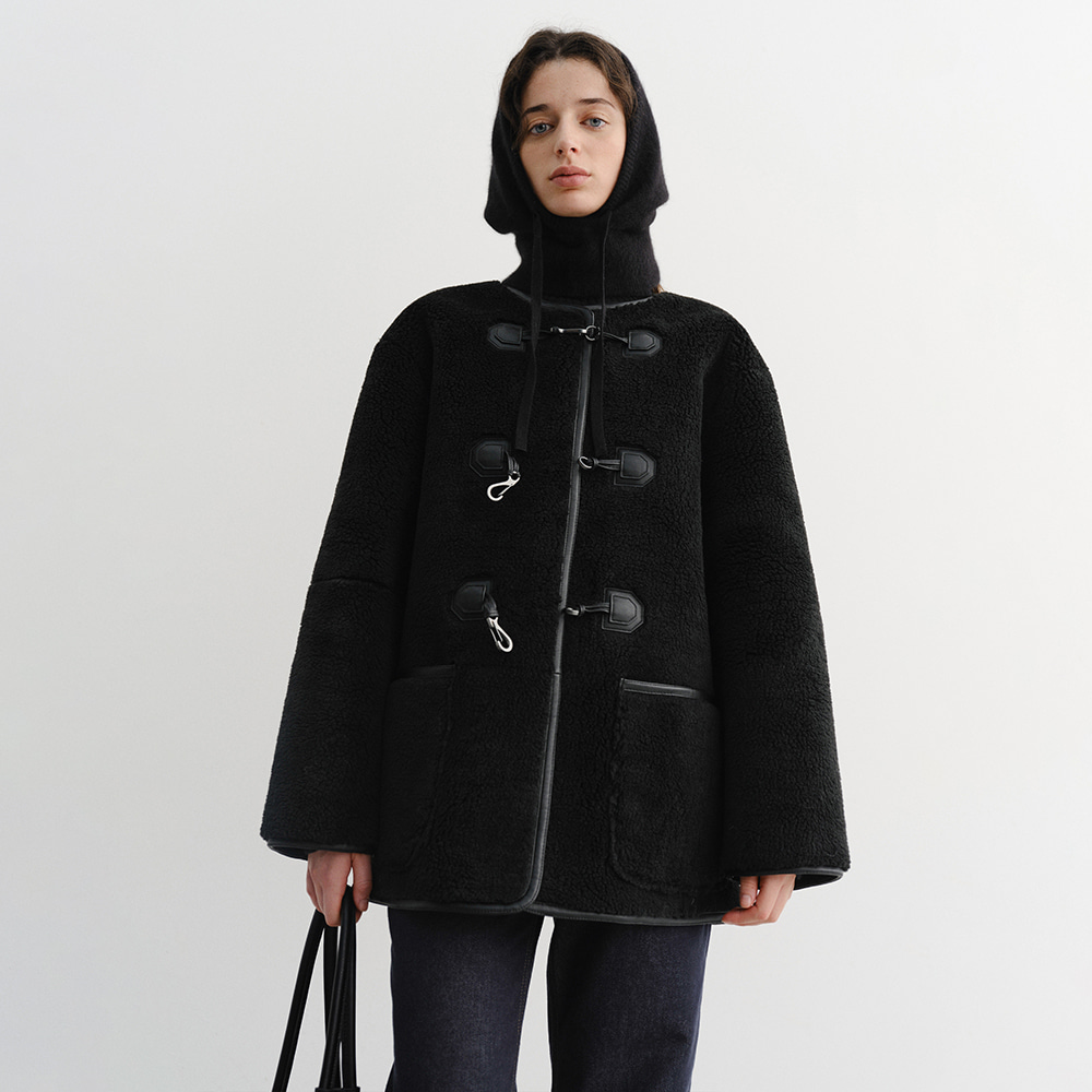 [던스트] HOODY BALACLAVA BLACK_UDHE5F102BK