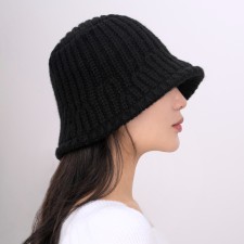 여성 니트모자 겨울 뜨개 동백이 털 산책 남자 여자 대두 벙거지 모자 버킷햇