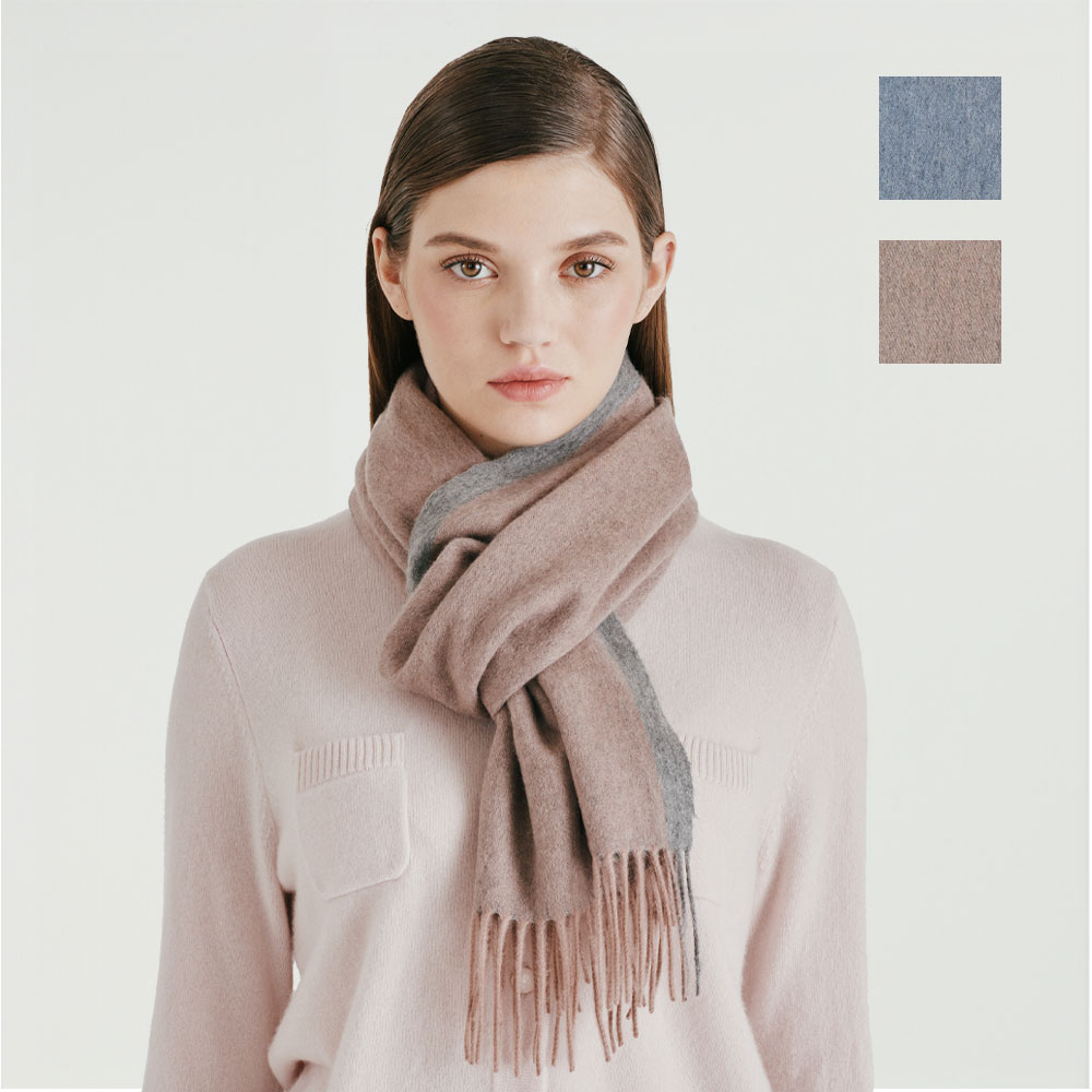 [백화점] 100% 캐시미어 머플러 명품 머플러 브랜드 여성 남성머플러 캐시미어 숄 머플러