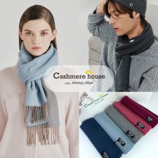 [백화점] 100% 캐시미어 머플러 명품 머플러 브랜드 여성 남성머플러 캐시미어 숄 머플러