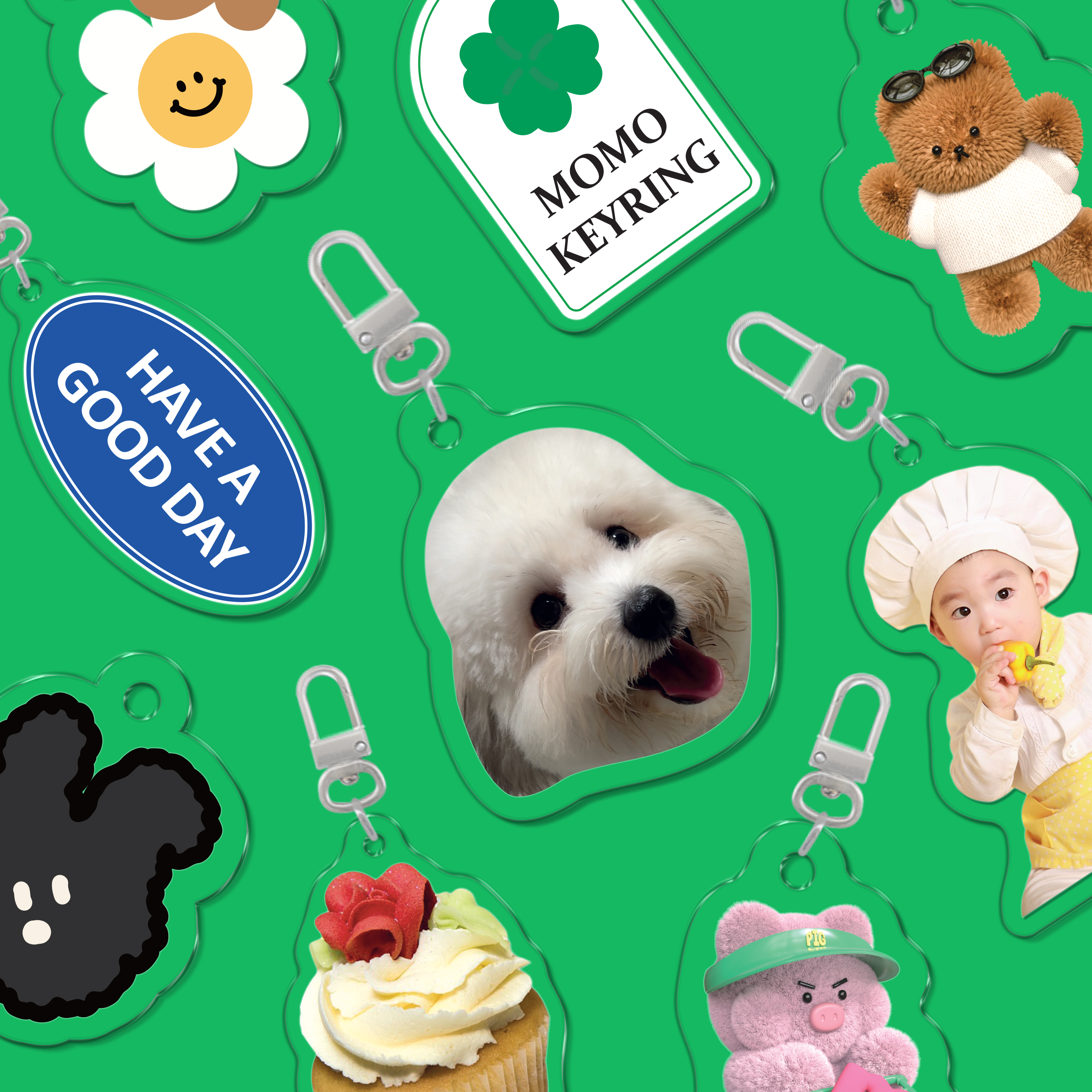 아크릴 키링 제작 굿즈 만들기 커스텀 소량 대량 주문