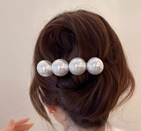 (그레이컬러 추가)왕사탕 동글동글 왕진주 자동핀