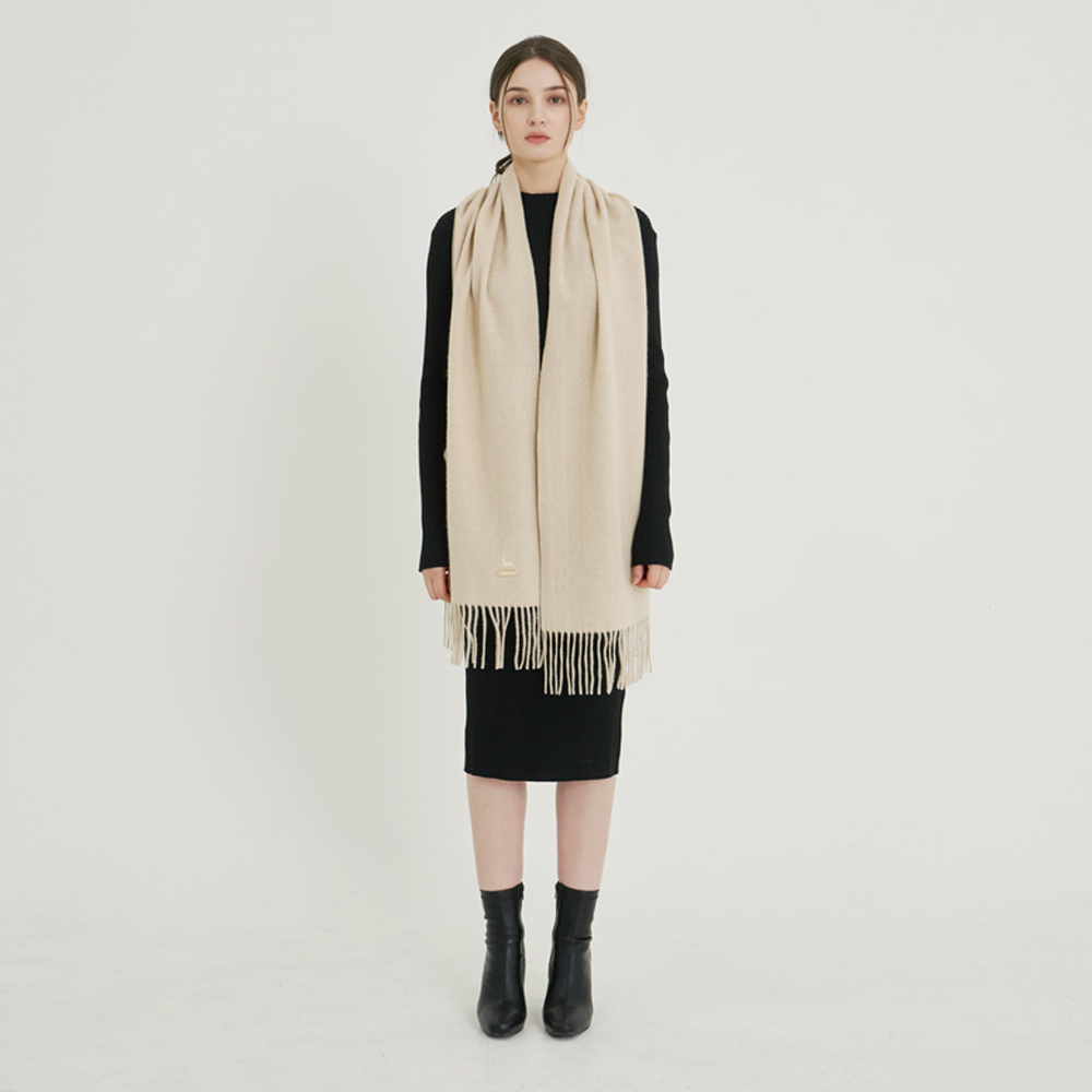 GOBI 고비 캐시미어 오가닉 산양자수 머플러 몽골캐시미어 남자 여자 목도리