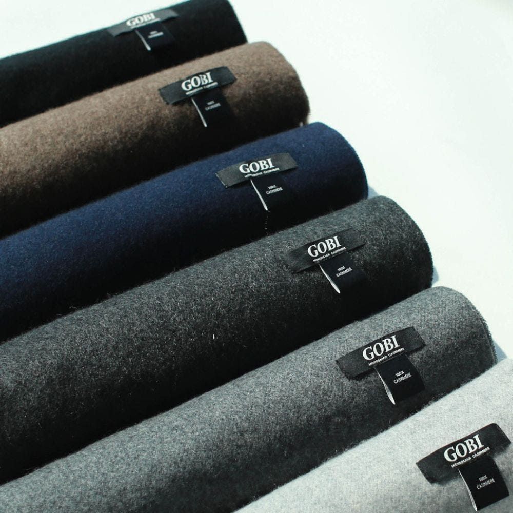 GOBI 고비 캐시미어 머플러 / 베이직 머플러 남성용