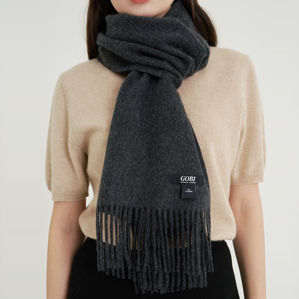 GOBI 고비 캐시미어 머플러 / 베이직 머플러 남성용