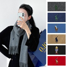 [백화점판] 폴로 목도리 랄프로렌 울 머플러 여자 남자 커플