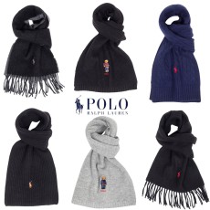 [백화점] 폴로 랄프로렌 목도리 스카프 머플러 곰돌이 꽈배기