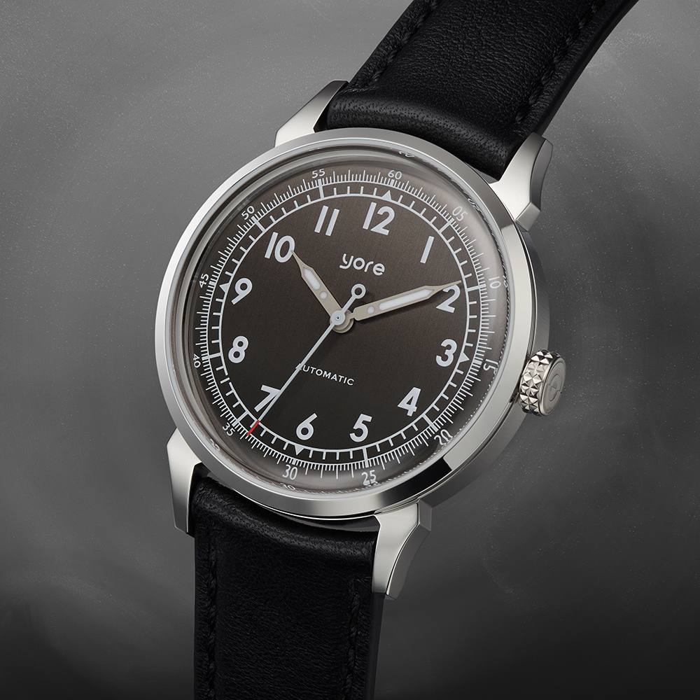 Yore 요어 나선 GYRE-0001 오토매틱 가죽 밴드 시계