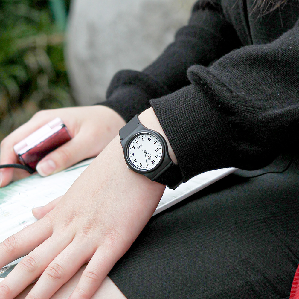 카시오 큐앤큐 수능시계 방수 학생 모의고사 저소음 무소음 시험 손목시계