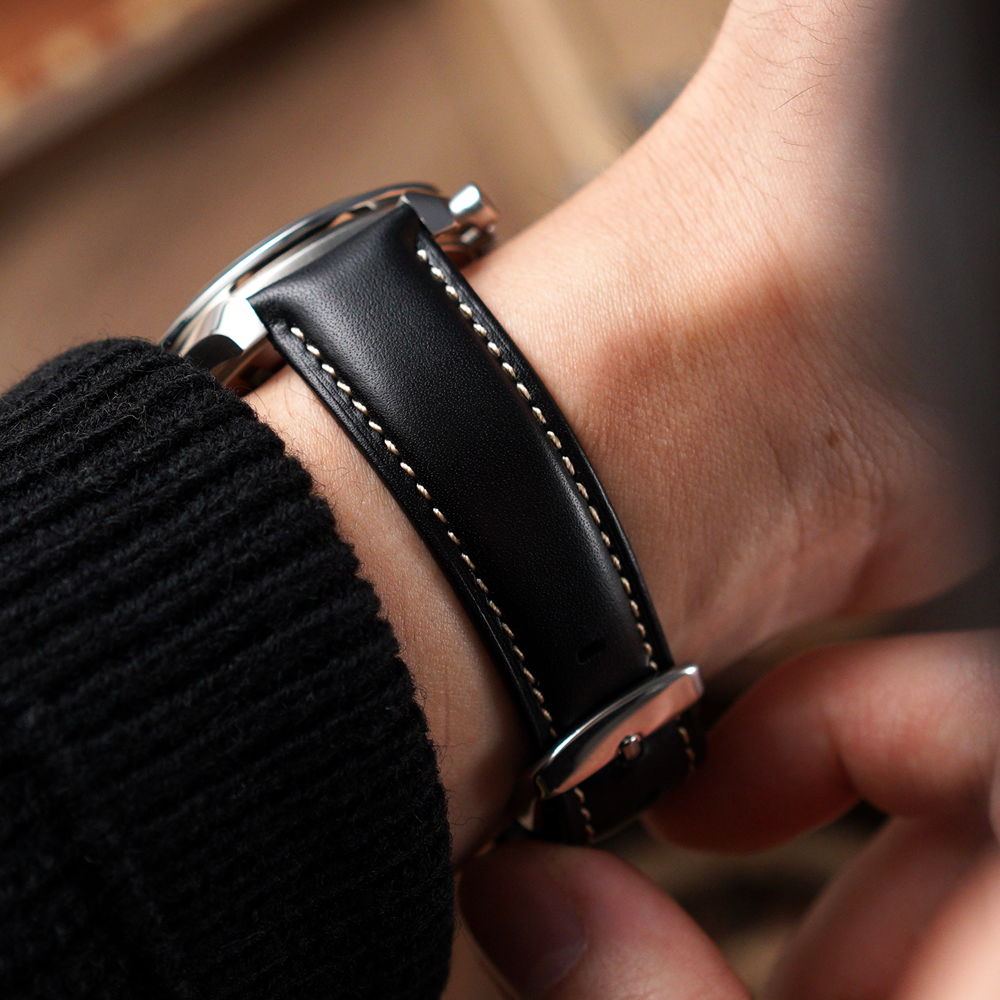 클래식 가죽 시계줄 스트랩 18mm 19mm 20mm 21mm 22mm 티쏘 세이코 해밀턴 호환 밴드