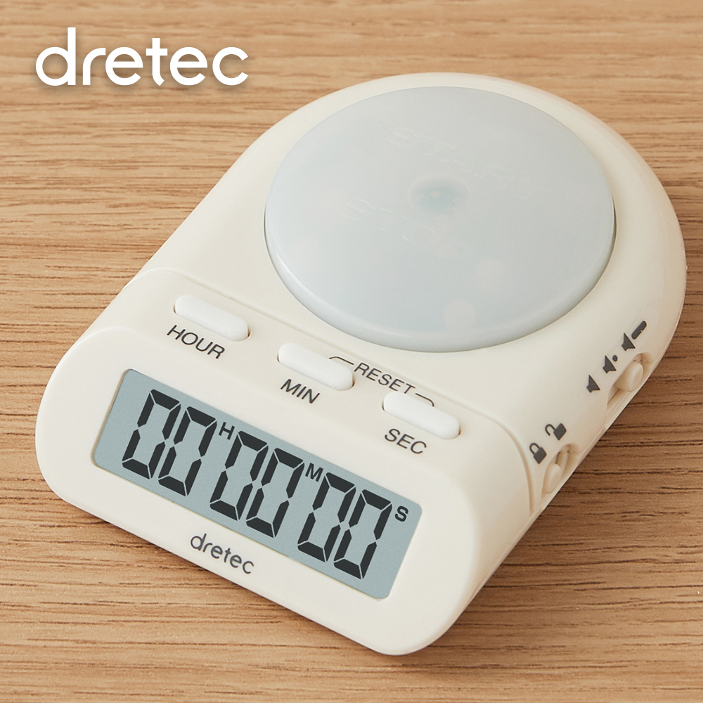 스톱워치 공부타이머 아이보리색상