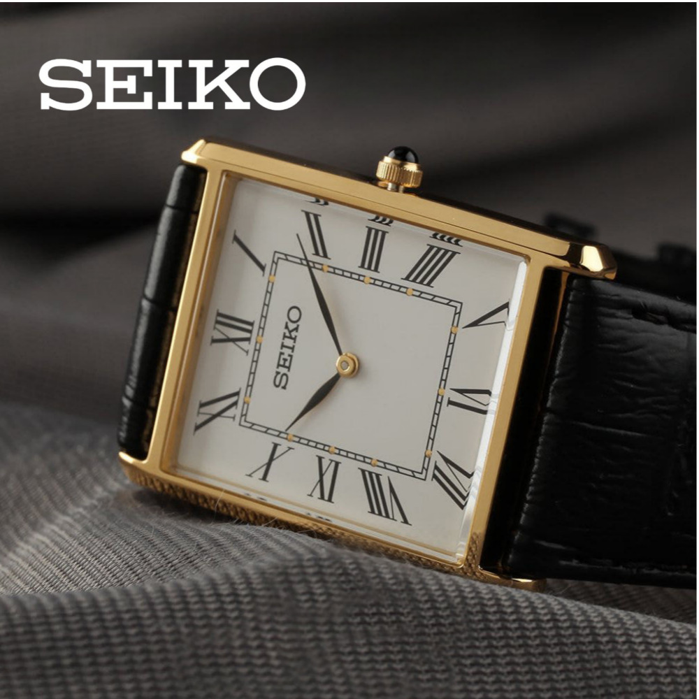 세이코 SEIKO 국내재고 세르띠에 남자 여자 가죽시계 패션시계 SWR049 SWR053