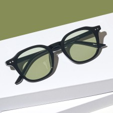 카키 틴트 가벼운 UV 시력보호 자외선차단 선글라스 BROOM