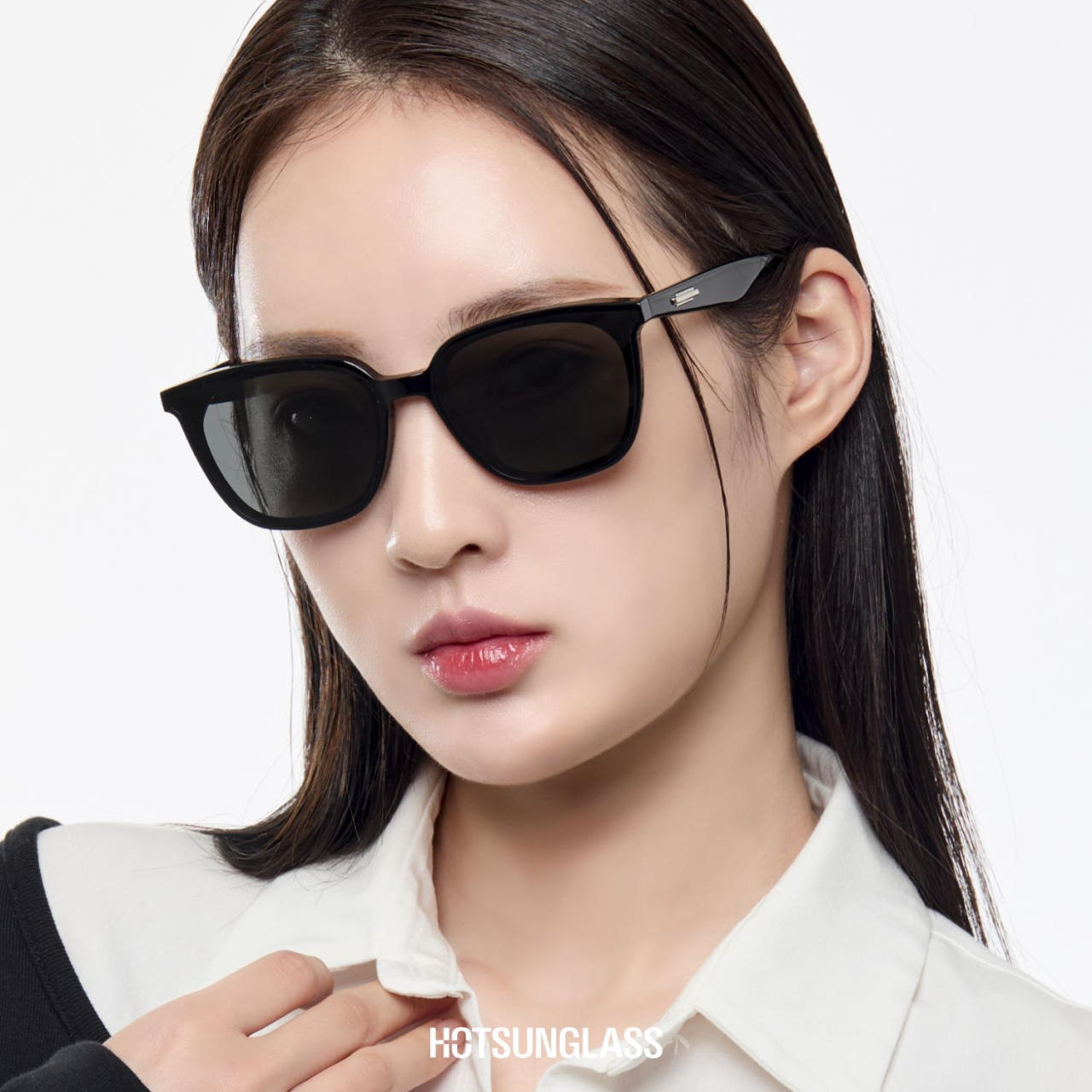 젠틀몬스터 선글라스 릴리트 01 BR 사각 가벼운 뿔테 남자 여자 커플 틴트선글라스