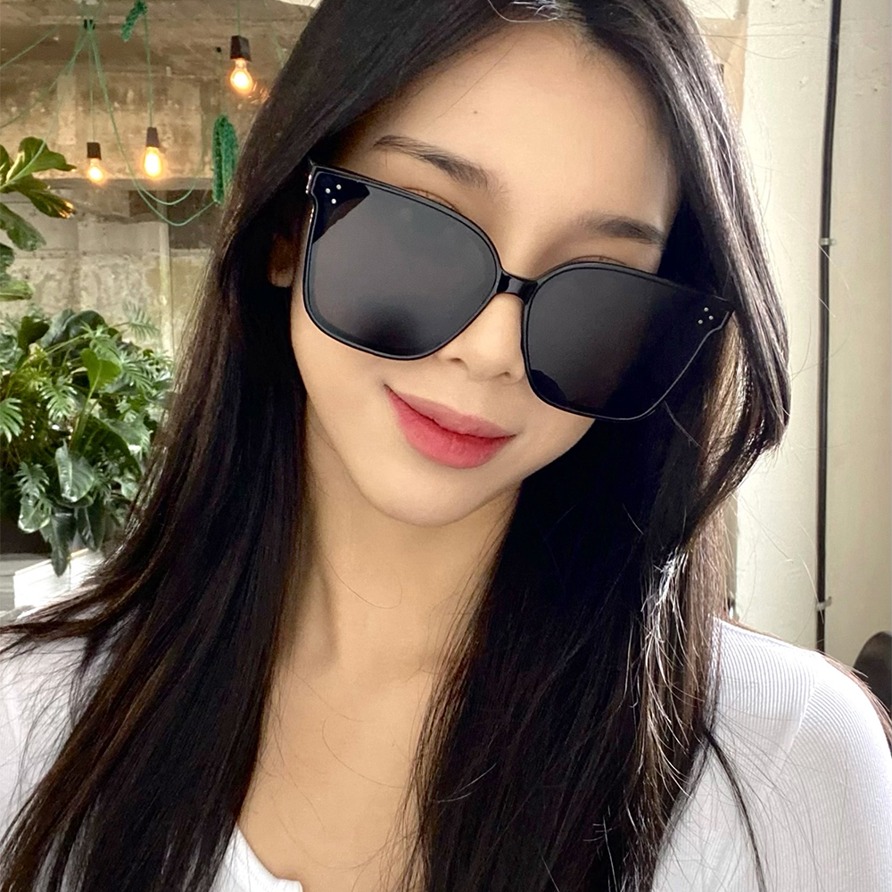 빅 사이즈 선글라스 오버 여자 남자 왕큰 스퀘어 뿔테 명품 골프 자외선차단 커플 패션