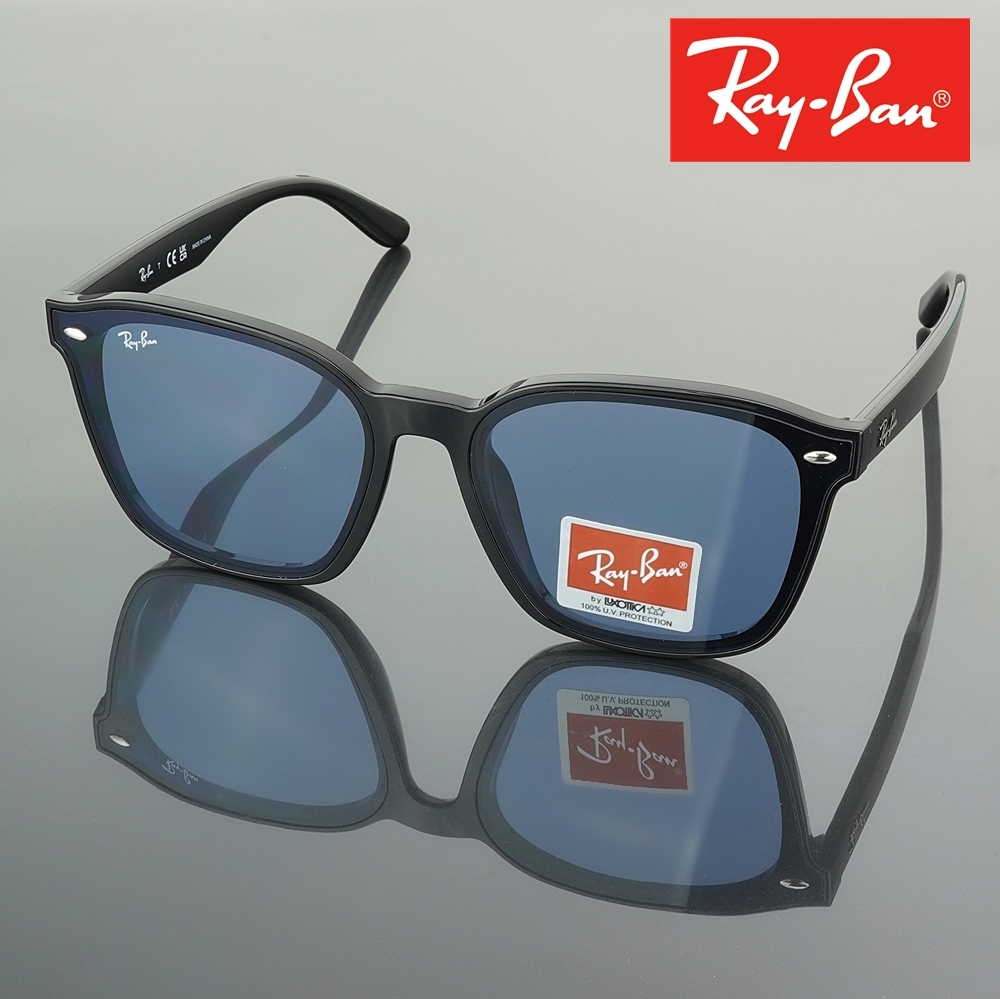 레이벤 RB4392D 블랙유광 틴트 연예인 선글라스 레이밴 남자 여자 선그라스