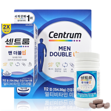 센트룸 포 맨 더블업 종합 멀티 비타민 112정 남성 대용량 영양제