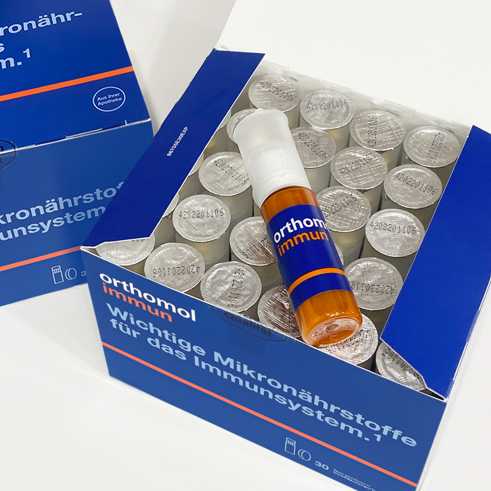 오쏘몰 이뮨 30개입 액상 드링크 독일 멀티 비타민 오르토몰