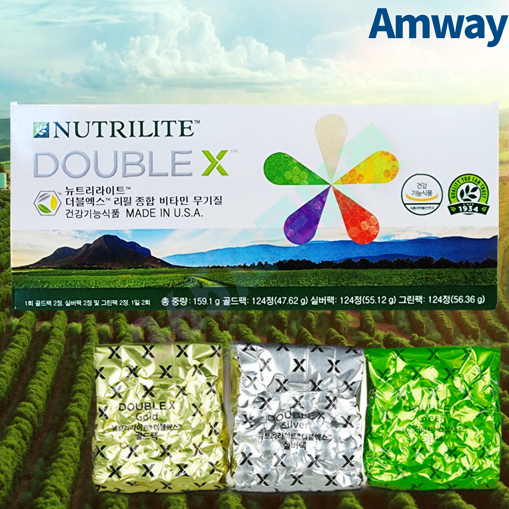암웨이 더블엑스 리필 종합비타민 미네랄 뉴트리라이트