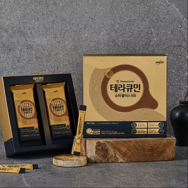테라큐민 슈퍼플러스 100 60포 수용성 커큐민 100mg